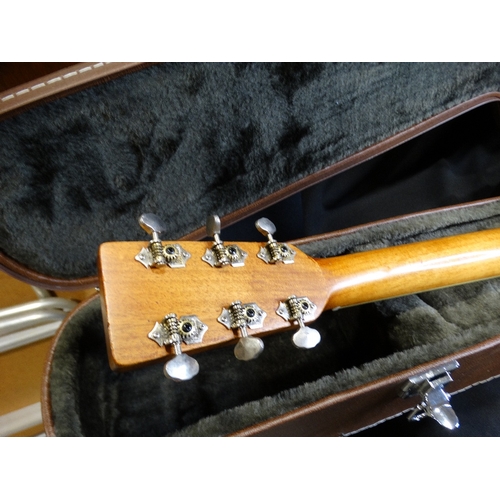 403 - A Tanglewood Model TND Acoustic Guitar In A Hard Carry Case