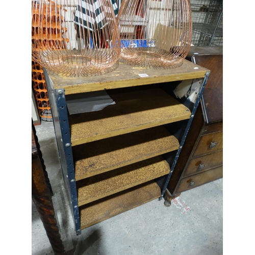 A Metal Storage Rack