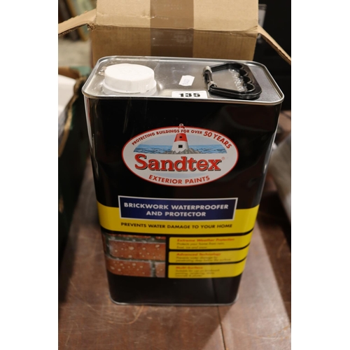 A New & Sealed 5ltr Tin Of Sandtex Brickwork Water Proofer