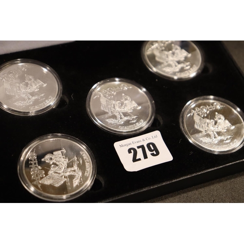 An Apollo Space Mission Coin Set