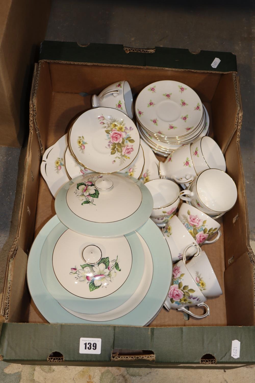 A Box Of Tea & Dinnerware