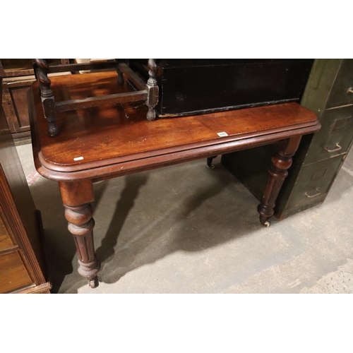 A Victorian Mahogany Library Table