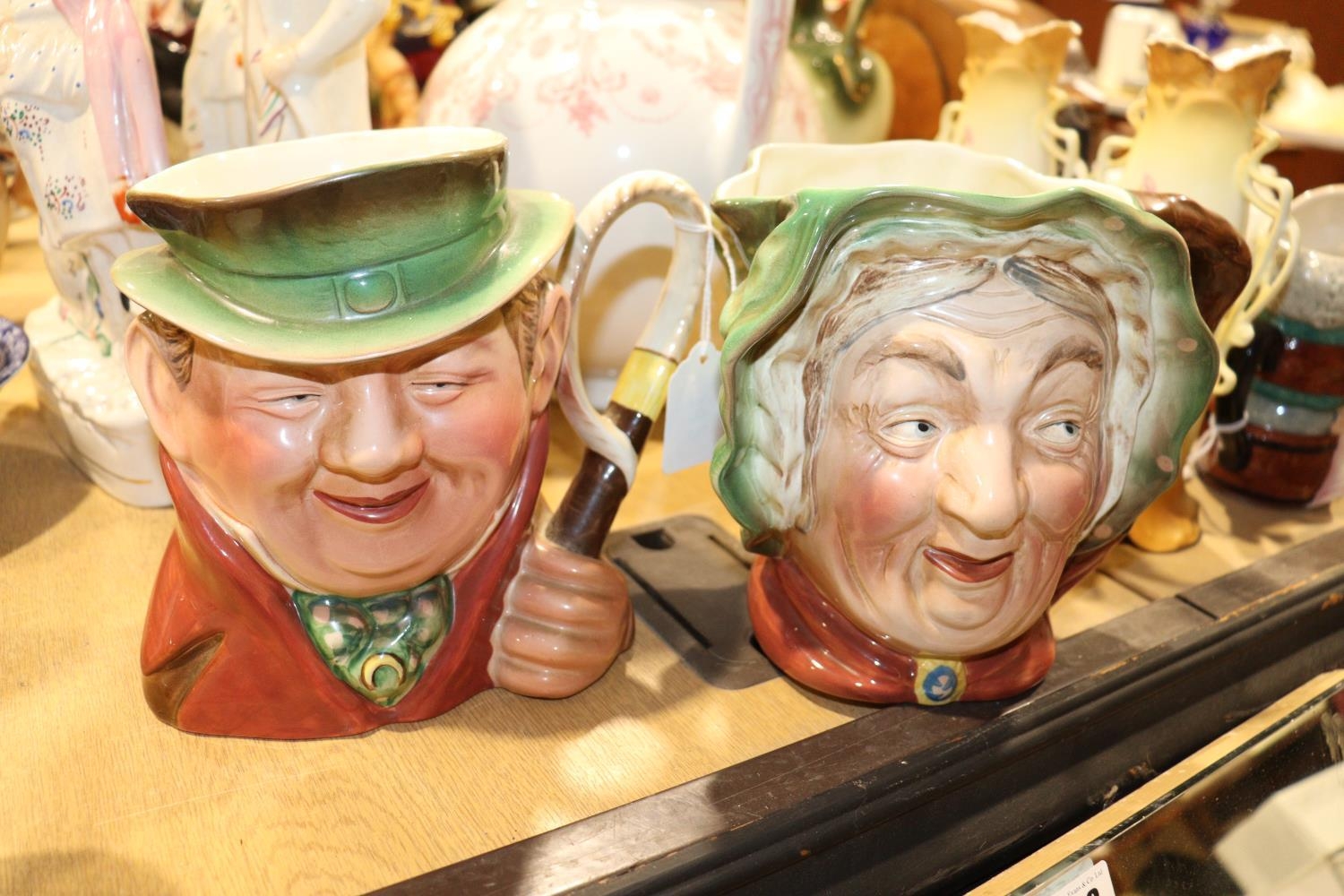 TWO BESWICK CHARACTER JUGS