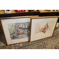 TWO FRAMED GORDON KING PRINTS