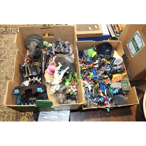 TWO BOXES OF TOY FIGURES