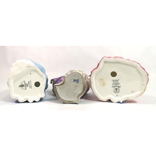 393 - A COLLECTION OF THREE 20TH CENTURY PORCELAIN FIGURES
To include two Royal Doulton Collector’s Club f... 