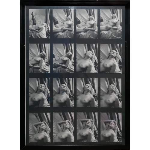 85 - AMANDA ELIASCH, A SET OF SIXTEEN BLACK AND WHITE PHOTOGRAPHIC PRINTS FRAMED AS ONE
Continuous series... 