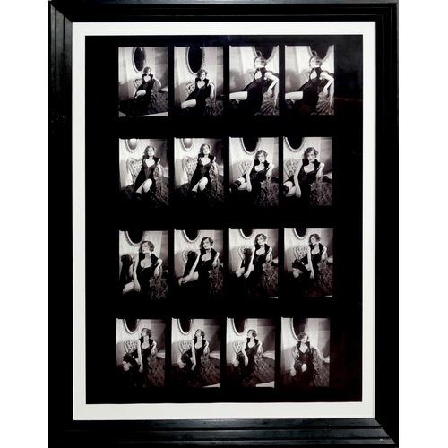 86 - AMANDA ELIASCH, A SET OF SIXTEEN BLACK AND WHITE PHOTOGRAPHIC PRINTS FRAMED AS ONE
Continuous series... 