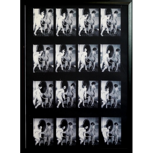 88 - AMANDA ELIASCH, A SET OF SIXTEEN BLACK AND WHITE PHOTOGRAPHIC PRINTS FRAMED AS ONE
Continuous series... 