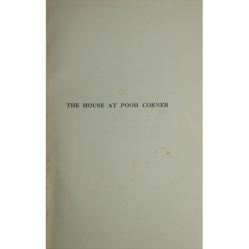 314 - A.A. MILNE, AN EARLY 20TH CENTURY HARDBACK BOOK
Titled 'The House at Pooh Corer’, published by Methu... 