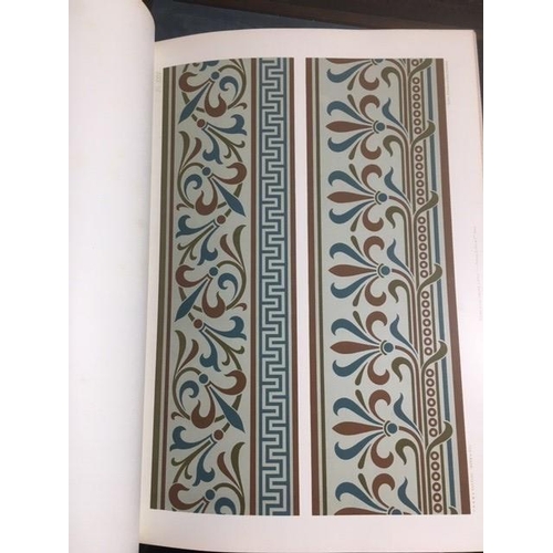 317 - A VICTORIAN LEATHER BOUND ART REFERENCE BOOK
’The Practical Decorator and Ornamentalist', for the us... 