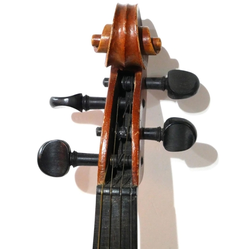 600 - JOANNES BAPTIST HAVELAR WIEN, 1930, AN EARLY 20TH CENTURY VIOLIN AND BOW
Bearing internal label, cas... 