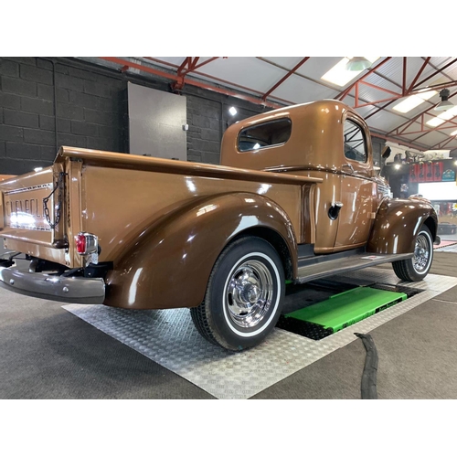 804 - A 1943 CHEVROLET PICK UP TRUCK
Classic American vehicle, two tone metallic paint, mileage 6,000.

Co... 