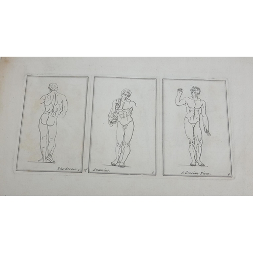 503a - MONSR AUDRAN'S DRAWING BOOK, GRECIAN STATUES, SMALL OBLONG FOLIO
No date, published by Robert Seyer,... 
