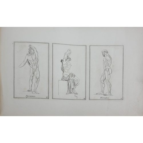 503a - MONSR AUDRAN'S DRAWING BOOK, GRECIAN STATUES, SMALL OBLONG FOLIO
No date, published by Robert Seyer,... 