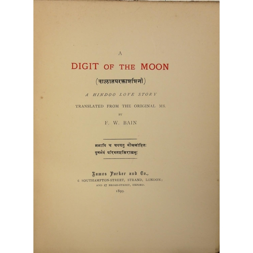 509 - F.W. BAIN, ‘A HEIFER OF THE DAWN’, 1904
‘A Digit of The Moon’, 1899 and ‘The Descent of The Sun’, 19... 