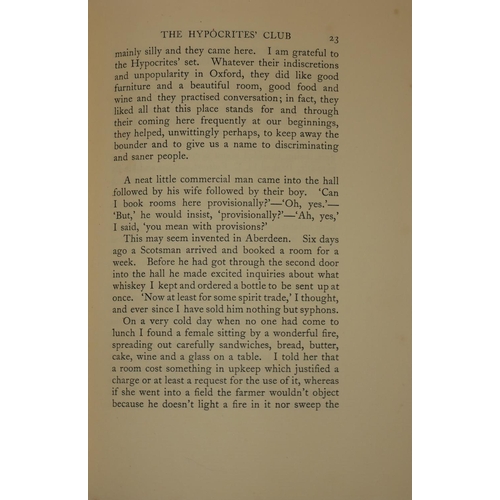 533 - JOHN FOTHERGILL, ‘AN INKEEPER’S DIARY, CHATTO & WINDOWS’, 1931
Signed and inscribed by the famous Th... 