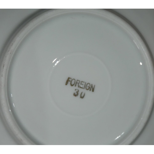 790 - THURINGIAN, KÖNITZ-METZEL BROS FACTORY, AN ATTRACTIVE GERMAN EUROPEAN EXPORT ART DECO HARD PASTE POR... 