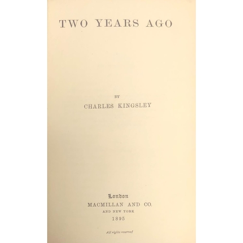 203 - KINGSLEY’S NOVELS
To include 'Alton Locke', 'Two Years Ago', 'Hereward', 'The Wake', 'Westward Ho! H... 