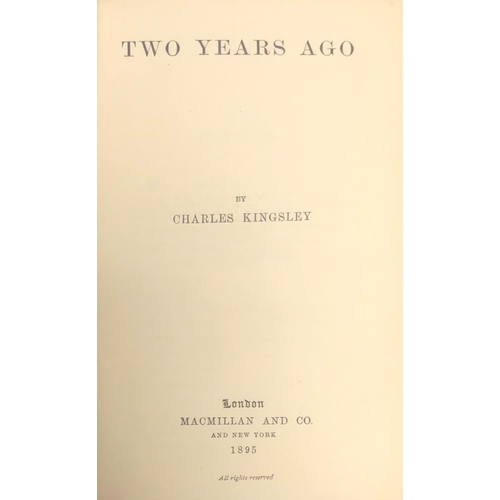 203 - KINGSLEY’S NOVELS
To include 'Alton Locke', 'Two Years Ago', 'Hereward', 'The Wake', 'Westward Ho! H... 