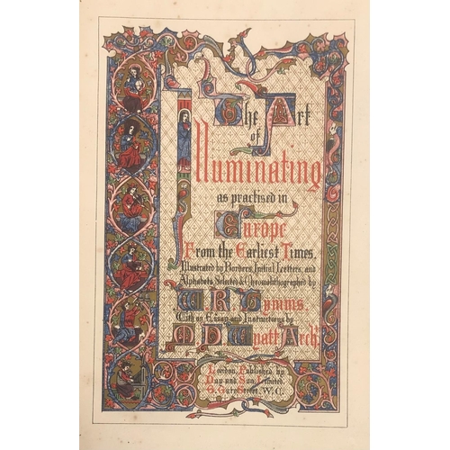 208 - THE ART OF ILLUMINATING AS PRACTISED IN EUROPE FROM THE EARLIEST TIMES
Illustrated by Borders, Initi... 