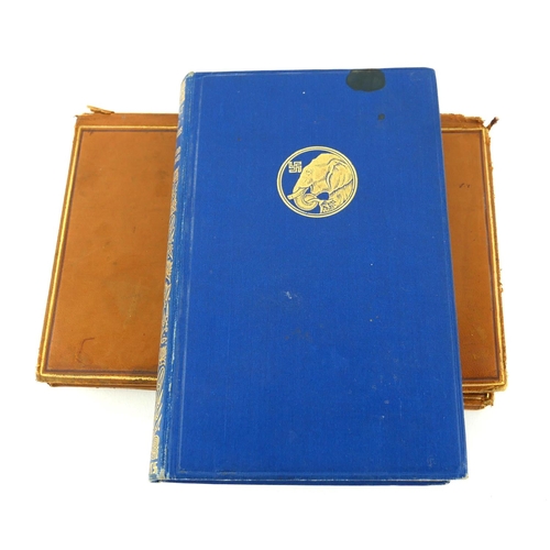 236 - A.A. MILNE, TWO EARLY 20TH CENTURY LEATHER BOUND CHILDREN'S BOOKS
Comprising two monogram edition bo... 