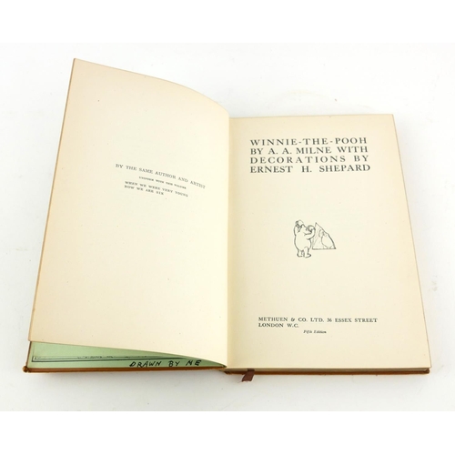 236 - A.A. MILNE, TWO EARLY 20TH CENTURY LEATHER BOUND CHILDREN'S BOOKS
Comprising two monogram edition bo... 