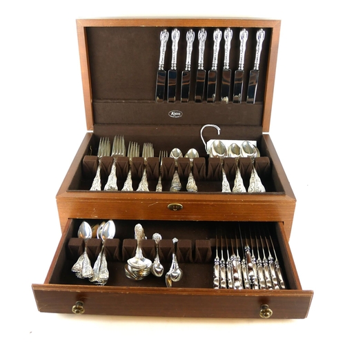 304 - GORHAM, AN EXTENSIVE STERLING SILVER 'MYTHOLOGIQUE' CANTEEN OF CUTLERY
Comprising eight large dinner... 