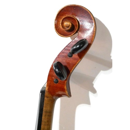 466A - JOANNES BAPTIST HAVELAR WIEN, 1930, AN EARLY 20TH CENTURY VIOLIN AND BOW
Bearing internal label, cas... 