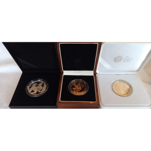 128 - THREE SILVER 1OZ COMMEMORATIVE PROOF COINS, 2020
Pay attention 007, Prince's Arms William and Kate a... 