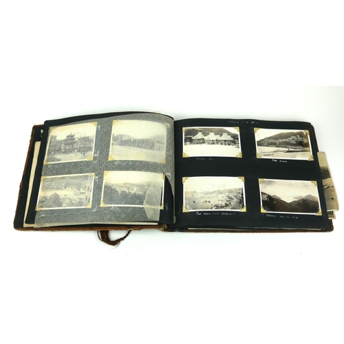 550 - H.M.S. DECOY, CHINA STATION, 1936 - 1939, A PHOTOGRAPH ALBUM 
Containing approximately 120 original ... 