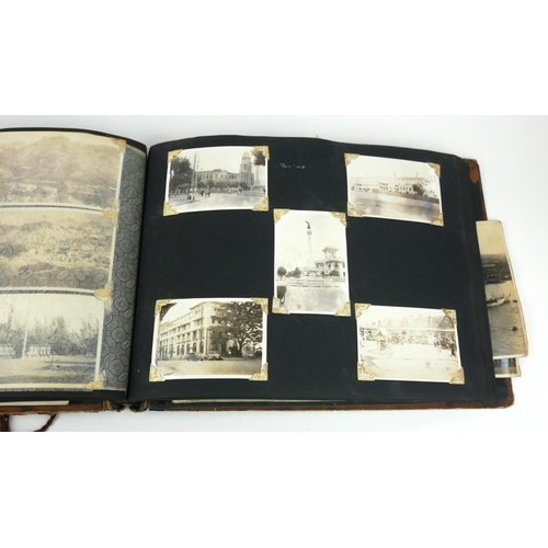 550 - H.M.S. DECOY, CHINA STATION, 1936 - 1939, A PHOTOGRAPH ALBUM 
Containing approximately 120 original ... 