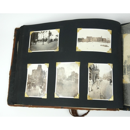 550 - H.M.S. DECOY, CHINA STATION, 1936 - 1939, A PHOTOGRAPH ALBUM 
Containing approximately 120 original ... 