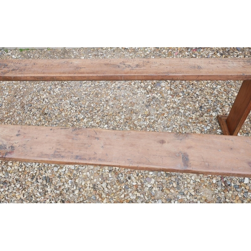 668 - A 20TH CENTURY SOLID WALNUT JARDINIÈRE STAND
On a pierced twist base.
(29.5cm x 29.5cm x 50cm)