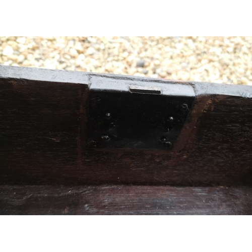 690a - A 19TH CENTURY CHINESE LOW CHEST OF TWO SHORT ABOVE ONE LONG DRAWER
With red lacquered and organic c... 