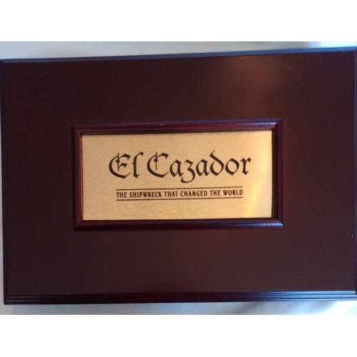 86 - AN 18TH CENTURY SILVER EL CAZADOR EIGHT REALES COIN, DATED 1773 - 1783
In a protective NGC capsule a... 