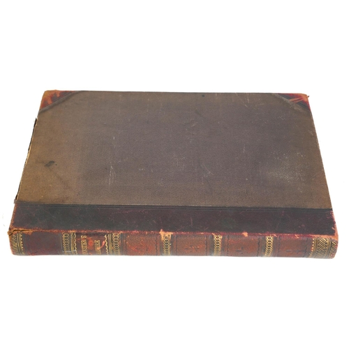 438 - HISTORICAL ANTIQUITIES, A 17TH CENTURY LEATHER BOUND BOOK
Titled 'Historical Antiquities in Two Book... 