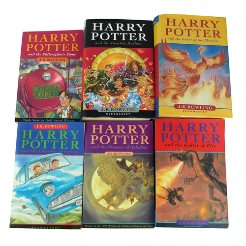 445 - HARRY POTTER, TWO FIRST EDITION HARDBACK BOOKS
‘The Order of The Phoenix’ and 'Harry Potter and The ... 