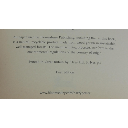 445 - HARRY POTTER, TWO FIRST EDITION HARDBACK BOOKS
‘The Order of The Phoenix’ and 'Harry Potter and The ... 