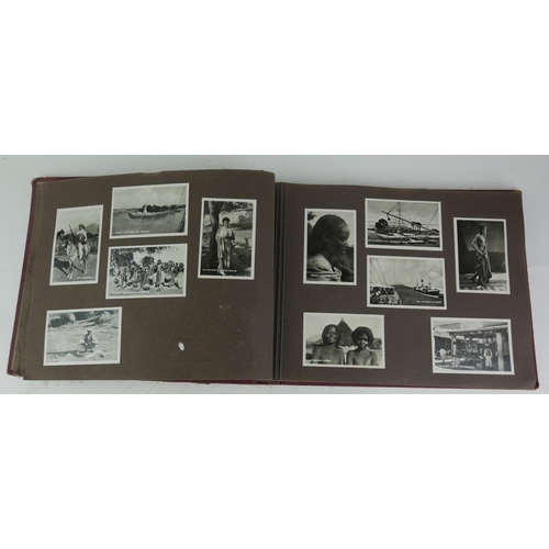 447 - AN ALBUM OF BLACK AND WHITE PHOTOGRAPHIC CARDS OF ETHIOPIA
Titled ‘Fondazione Dell Impero Anno 1x Ma... 