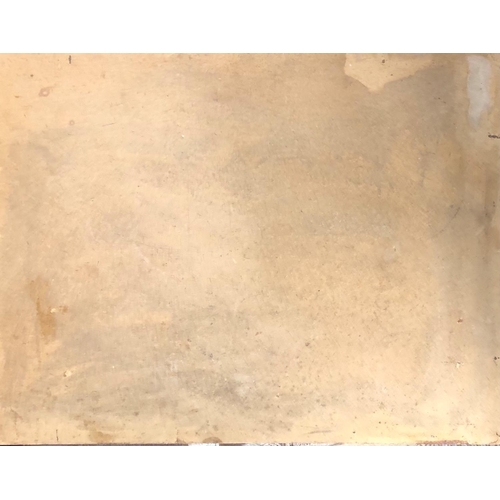 466 - AN EARLY 20TH CENTURY OIL ON BOARD, ENGLISH COUNTRY TOWN SCENE
Unframed.
(43cm x 33cm)
 
Condition: ... 