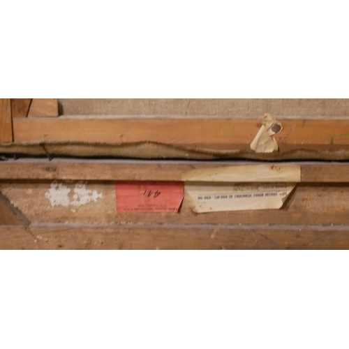 553 - JACQUES OCHS, BELGIAN, 1883 - 1971, OIL ON CANVAS
Ballet dancers, signed and dated 1947.
(frame 59cm... 