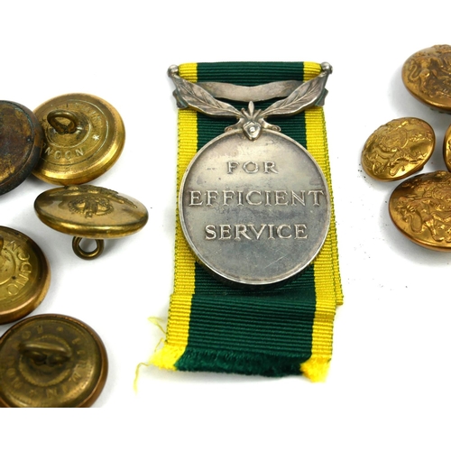 21 - A KING GEORGE VI SILVER SIGNALS TERRITORIAL EFFICIENCY MEDAL
Marked to edge '2311992 SGNL MN. J.Beau... 