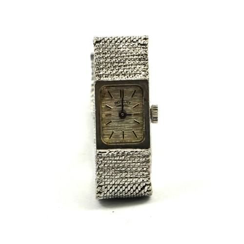 31 - ROTARY, A VINTAGE STAINLESS STEEL LADIES’ WRISTWATCH
Having a rectangular dial.
(5cm x 1cm)

Conditi... 