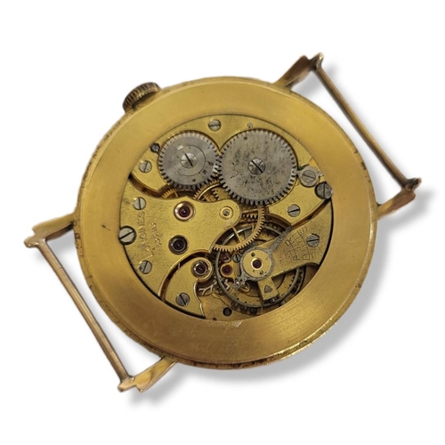 55 - LONGINES, A VINTAGE YELLOW METAL GENT’S WRISTWATCH
Circular gold tone dial with subsidiary seconds d... 