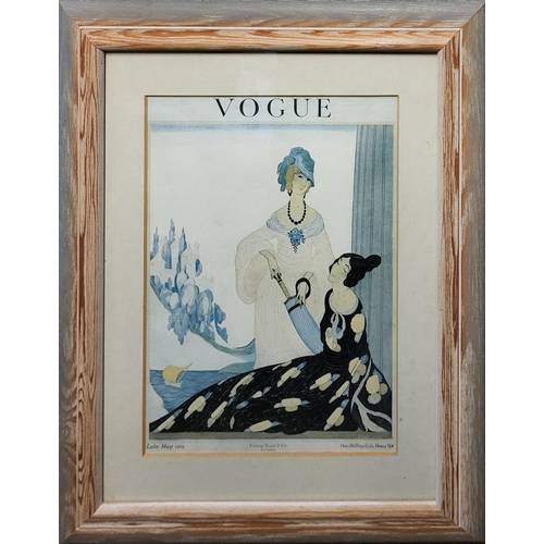 493 - A SET OF FOUR MODERN VOGUE FASHION PRINTS, AFTER THE 1919 ORIGINAL BY CONDE NAST & CO. OF LONDON
Tog... 