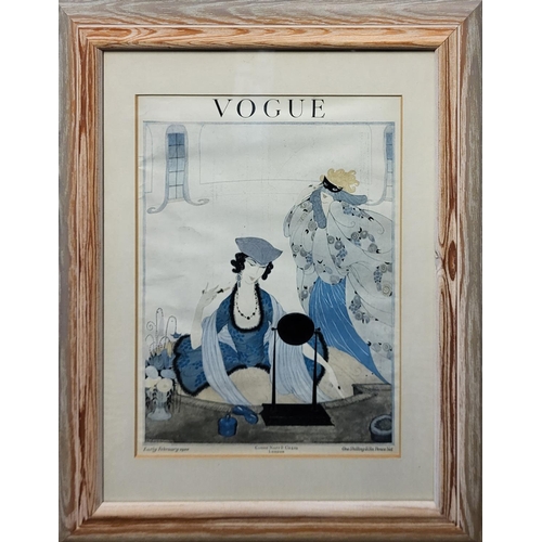 493 - A SET OF FOUR MODERN VOGUE FASHION PRINTS, AFTER THE 1919 ORIGINAL BY CONDE NAST & CO. OF LONDON
Tog... 