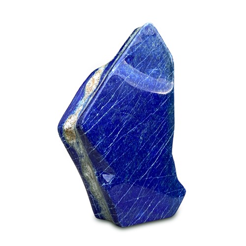 21 - A LAPIS LAZULI FREEFORM
3.1KG
(h 23.5cm x w 16cm x d 5cm)