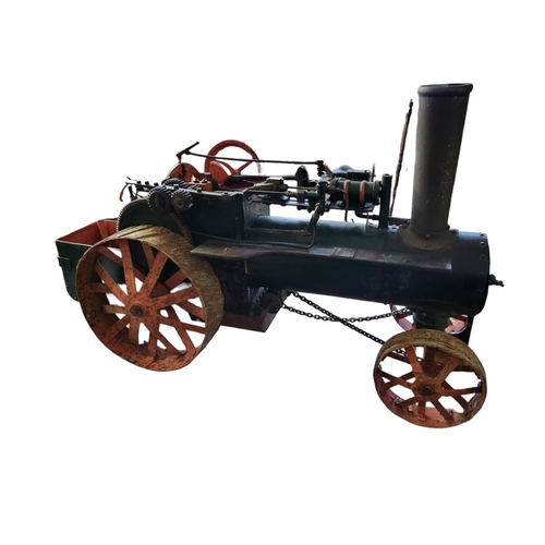 322A - A LARGE EARLY 20TH CENTURY SCRATCH BUILT CAST IRON A STEEL LIVE STEAM TRACTOR ENGINE
Bearing a brass... 