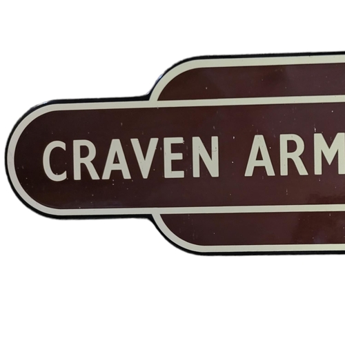 332A - A TOTEM BR(W) FF CRAVEN ARMS AND STOKESAY 
From the former Shrewsbury and Hereford Joint Railway Sta... 